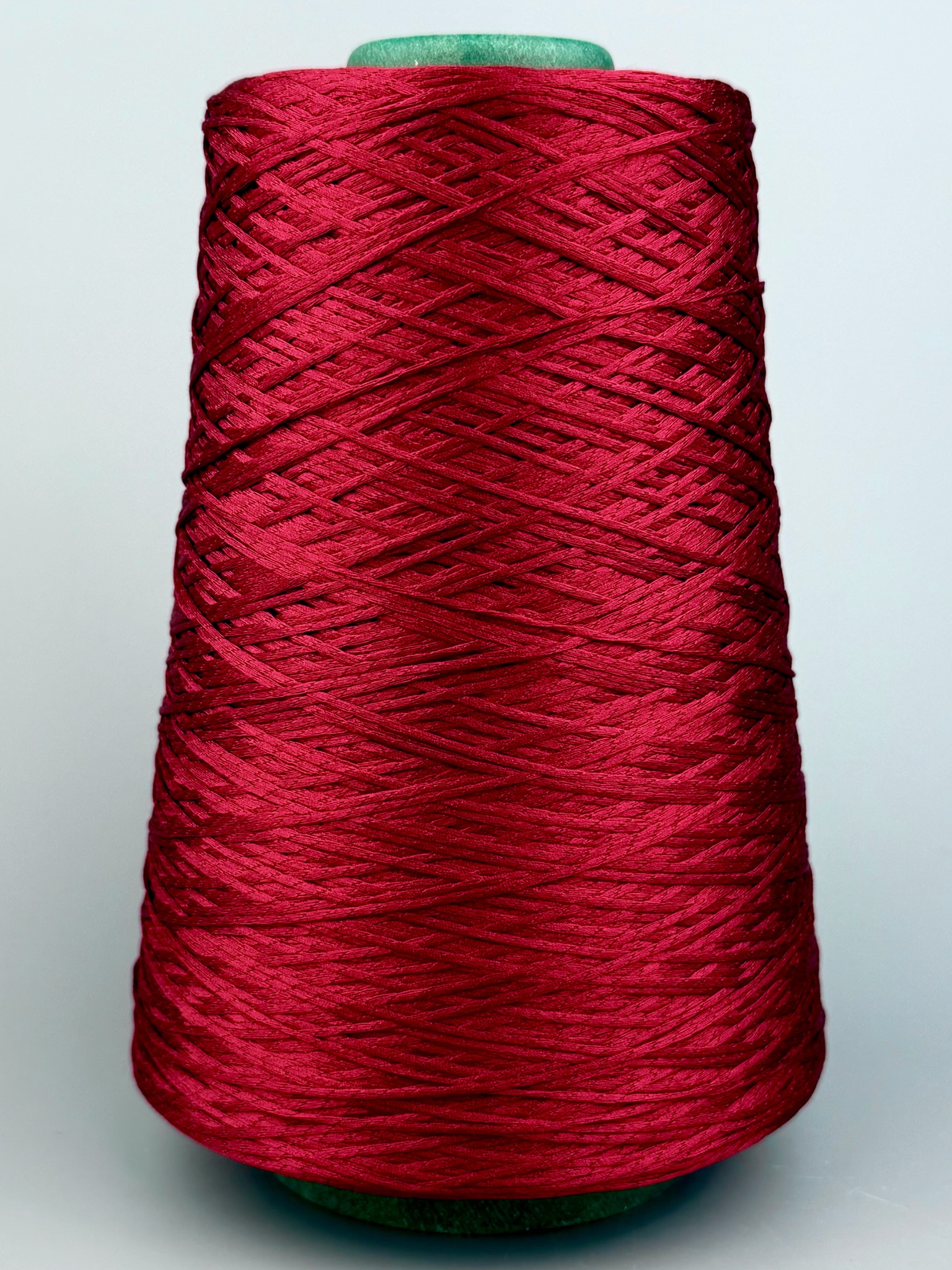Art. Perla – 100 % Seidengarn 390 m / 100 g col. Rubinrot foto 2